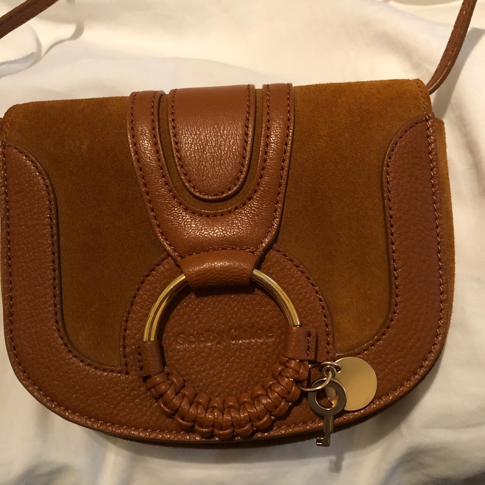 See by Chloe Mini Hana brown crossbody